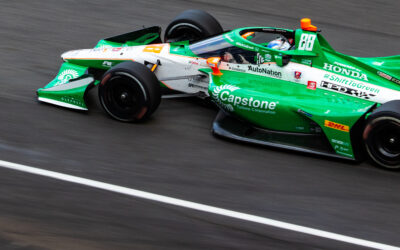 Herta Harvests a Podium in Race Two at Indy